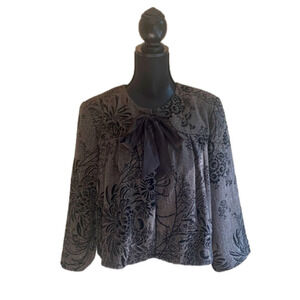 BOB Mackie Studio Brown Tweed and Velvet Tie Jacket